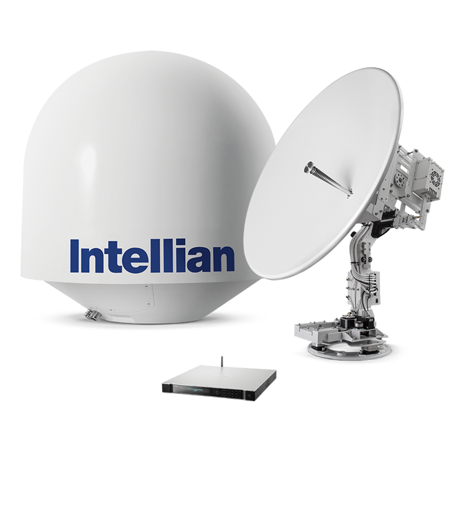 Intellian® v130g KU-band VSAT satelliet internet systeem