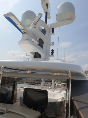 St David yacht - VSAT installation